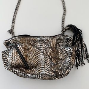Botkier Metallic leather shoulder bag